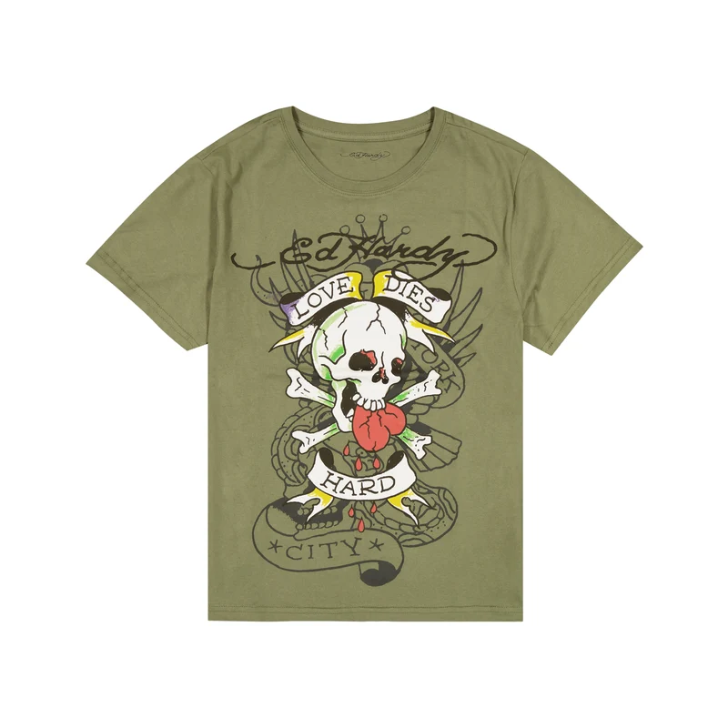 EHM1100-166_LTOLIVE_01 Heart Skull Men SS Tee