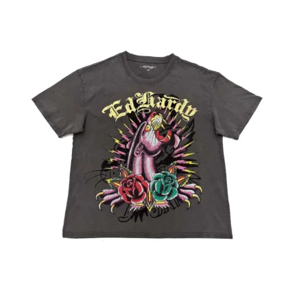 Panther Rose Boxy Tee