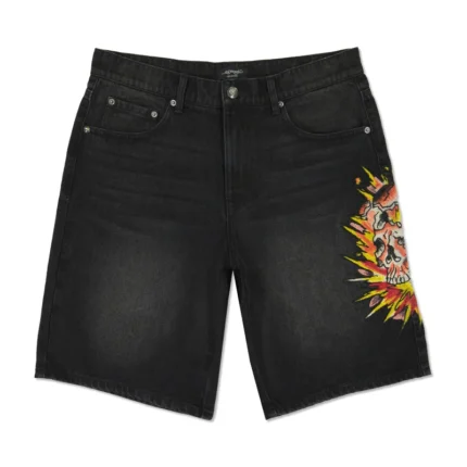 Exploding Skull Shorts