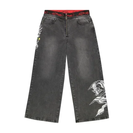 LKS Dragon Elastic Band Jeans